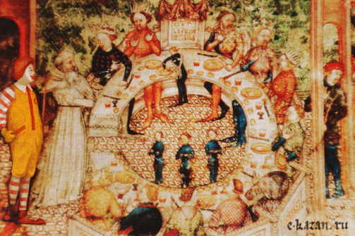 Макдоналдс в замке