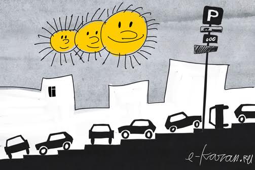 Парковки сгущаются