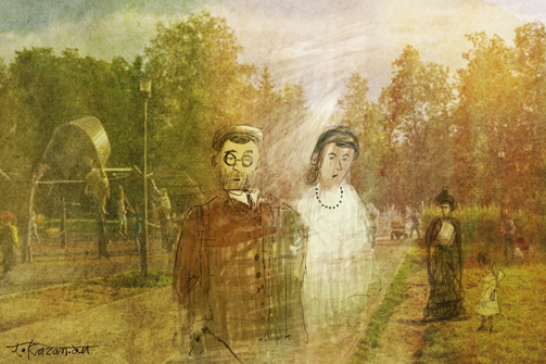 Как выглядели казанские парки раньше. В парке Горького были аттракционы 18+ и прокат самоваров