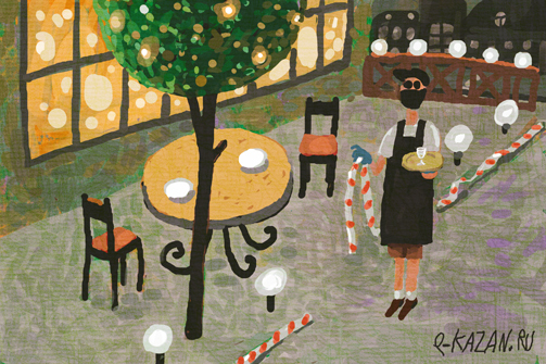 Эти 14 кафе и ресторанов откроют террасы в четверг. Правда, ходить туда можно по двое 