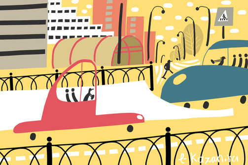 На проблемном перекрестке Мусина-Ямашева появились блоки. Проблем стало еще больше 