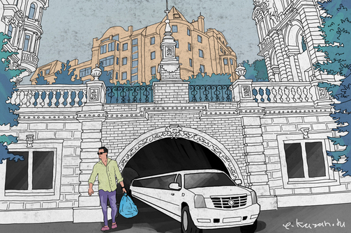 Узкая улица и другие достопримечательности Казани, притянутые за уши