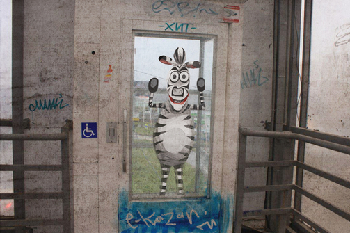 10 бесполезных вещей в городе. Зебры, листовки на Баумана, лифты в переходах и не только