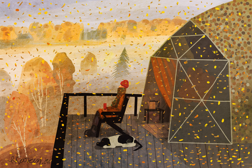 В каких глэмпингах отдохнуть осенью и сколько это стоит