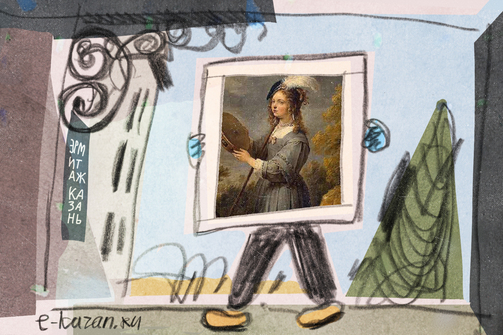 Шедевры за 80 млн на полу и бархат вместо тряпки: как заезжают выставки в казанский Эрмитаж