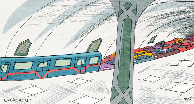 Парковка в метро