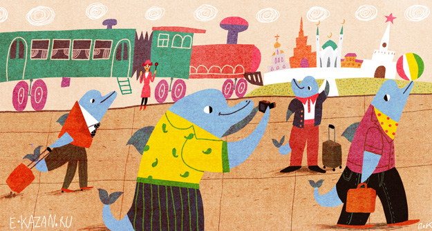 Плавать с дельфинами