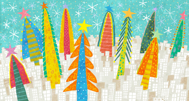 Топ-5 казанских елок