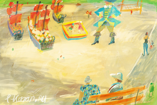 Сквер Гулливера