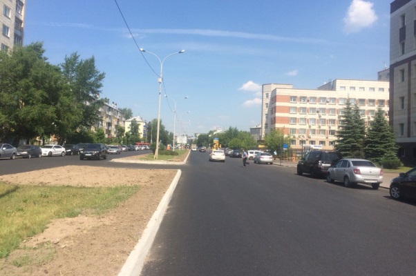 Новый асфальт на Короленко. Фото: mindortrans.tatarstan.ru