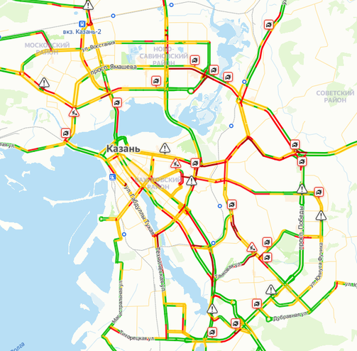 Фото: «Яндекс.Пробки»