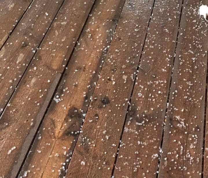 Под Казанью прошел град. Фото: e-Kazan.ru