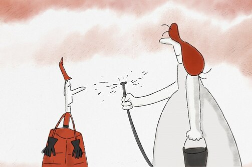 Кадр: студия «Пчела» при участии «Folimage»