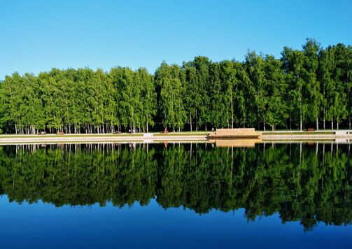 Городское озеро в Зеленодольске. Фото: e-Kazan