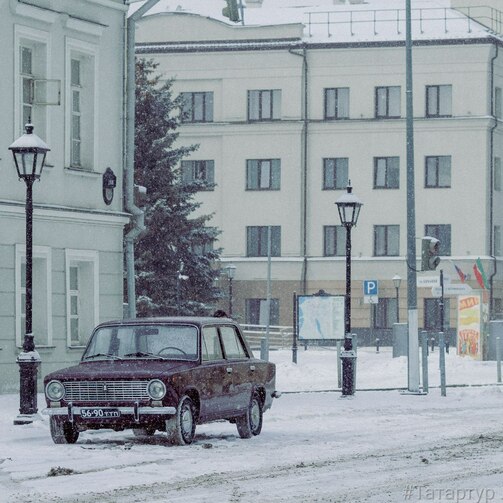 На этом снимке нет Кологривого, но есть «Жигули» — они тоже снялись в сериале. Фото: «ТАТАР-ТУР | Казань»