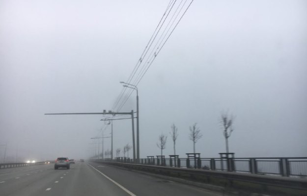 Туман в Казани. Фото: e-Kazan.ru