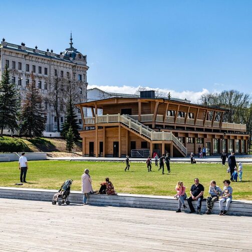 Здесь появится общепит. Фото: park.kzn/instagram.com