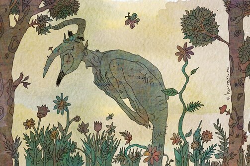 Можем рисовать Шурале, и нам за это ничего не будет. Иллюстрация: e-Kazan