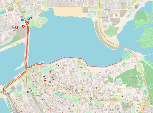 Схема: мэрия Казани