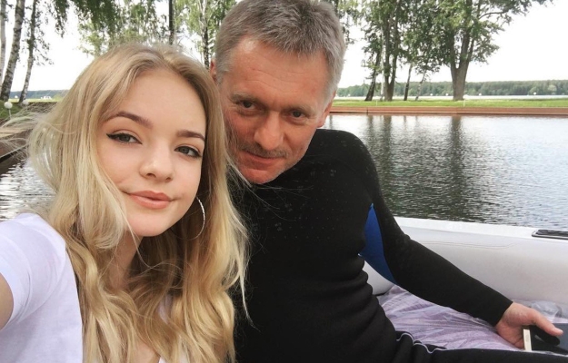 Елизавета и Дмитрий Песковы. Фото: sohu.com