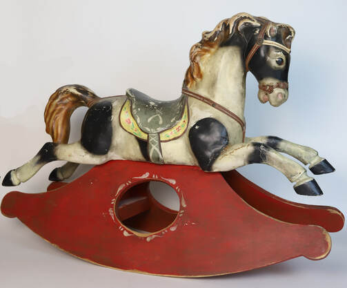 Леонардо, лошадка-качалка. Италия, середина ХХ века