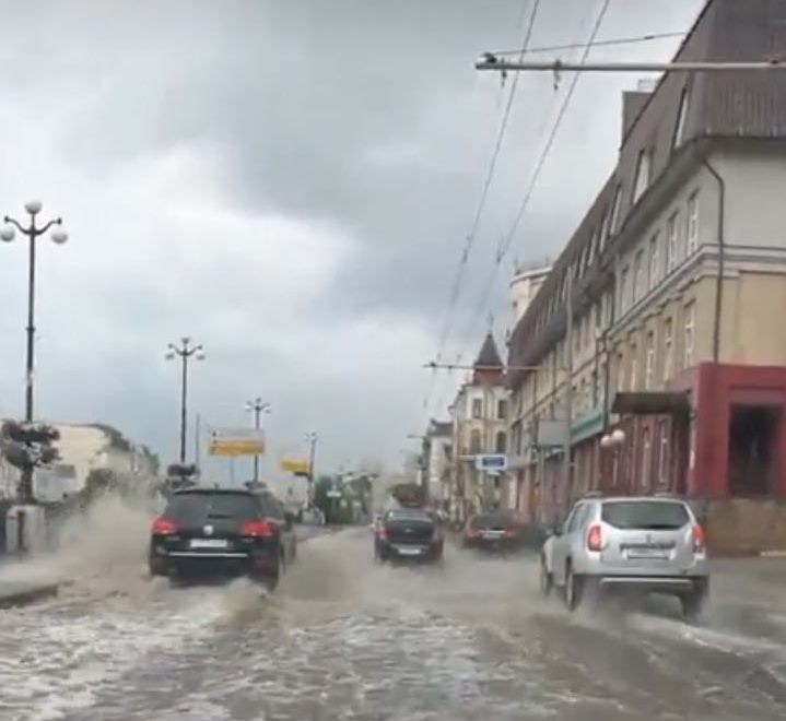 Потоп на Лево-Булачной. Фото: instagram.com