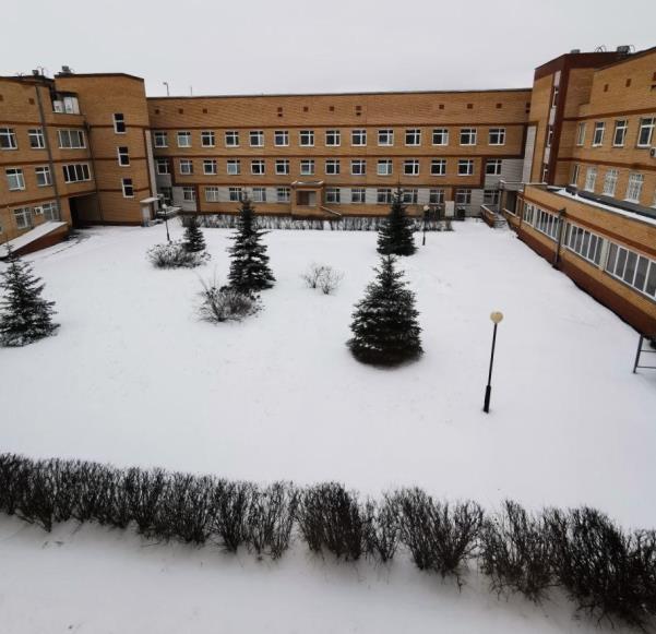 Вид из ее палаты. Фото: читатель e-Kazan.ru