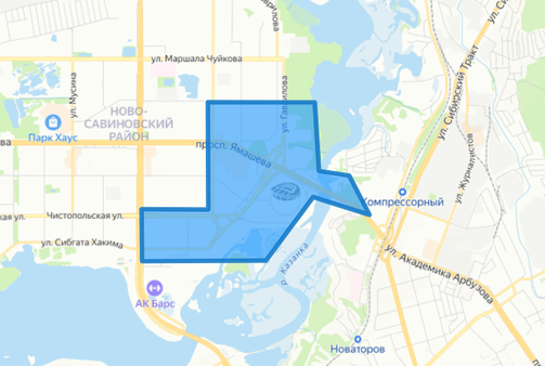 Зона запрета продажи алкоголя