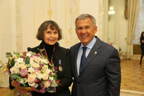 София Губайдуллина в 2016-м в Казани. Фото: