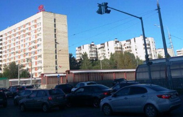 Пробка на Ямашева и Мусина. Фото: vk.com