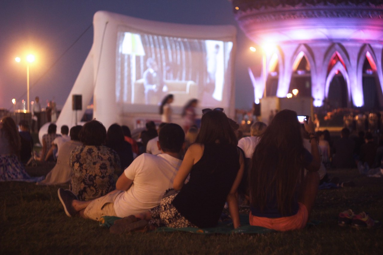 В прошлом году кинофестиваль проходил у Чаши. Фото: vk.com