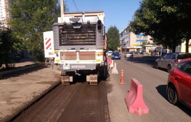 Дорожники меняют асфальт. Фото: mindortrans.tatarstan.ru