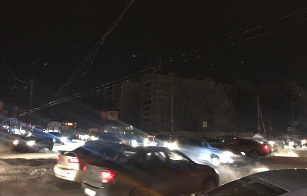 Блэкаут в Казани. Фото: vk.com
