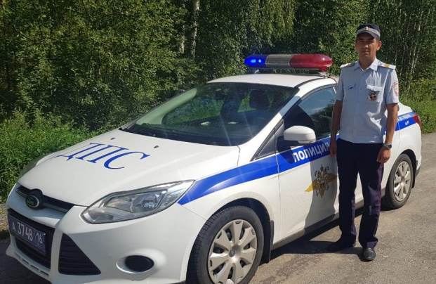 Один из автоинспекторов-спасателей. Фото: ГИБДД РТ