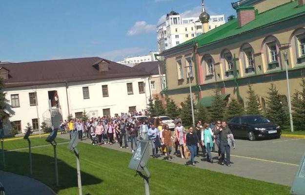 Эвакуация в IT-парке. Фото: e-Kazan.ru