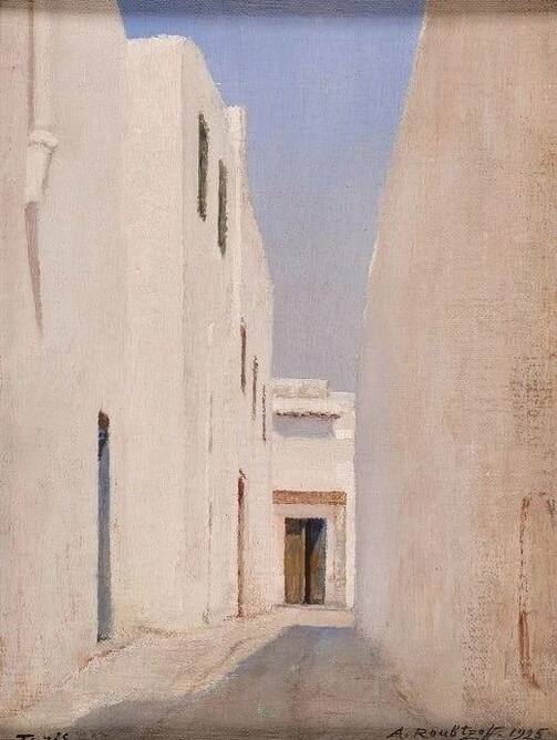 Солнечная улица, Тунис, 1925