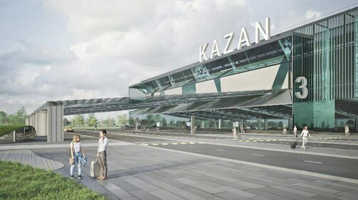 Терминал 3. Рендер: телеграм-канал «Ак Таш»