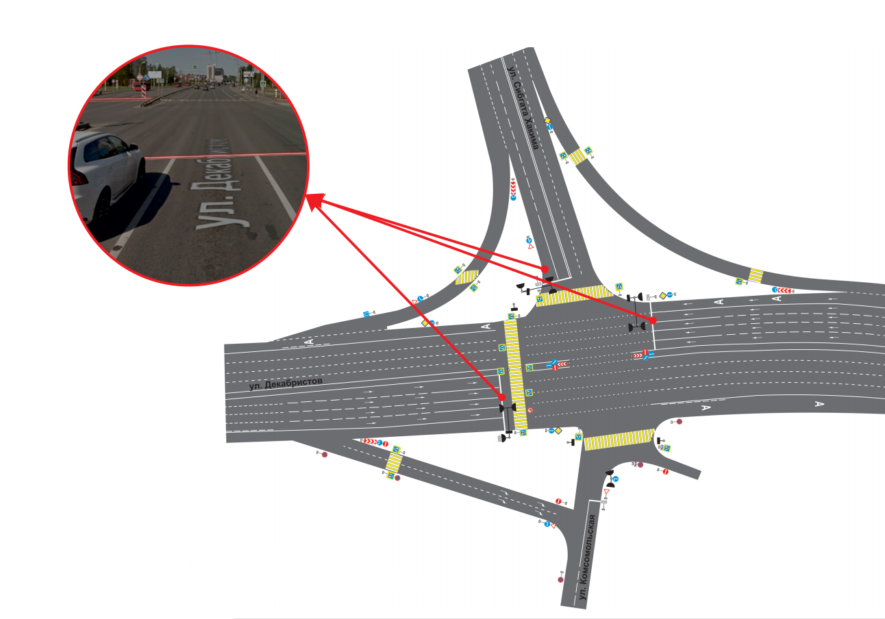 Лазерная стоп-линия. Фото: 