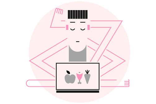 Валентин работает из дома. Иллюстрация: e-Kazan.ru