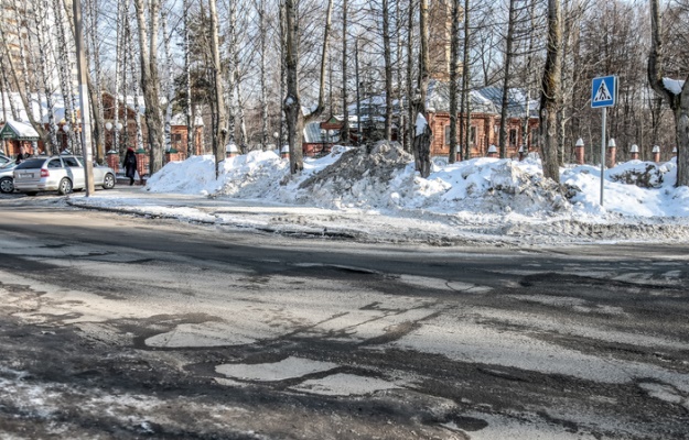 Нынешнее состояние улицы Курчатова. Фото: mindortrans.tatarstan.ru