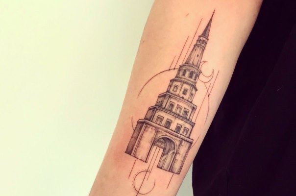 Татуировка с Сююмбике. Фото: vk.com