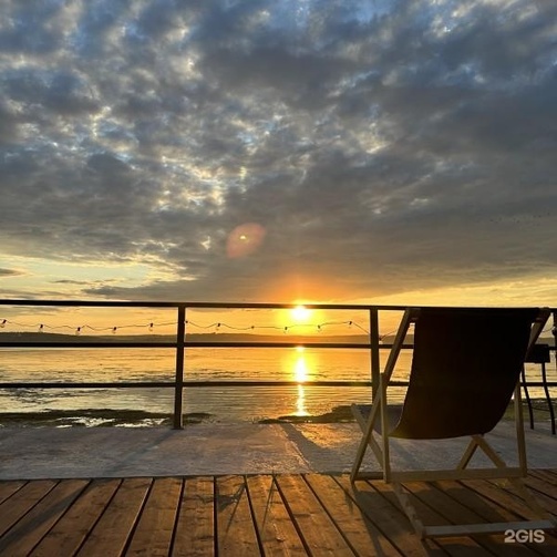 Вид на Волгу из глэмпинга Вид. Источник фото: 2GIS