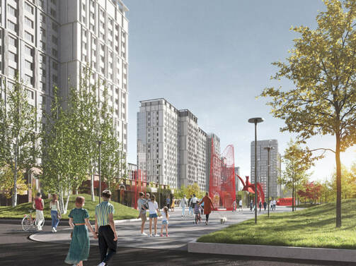 Эскиз: © TOBE architects, NTML architects