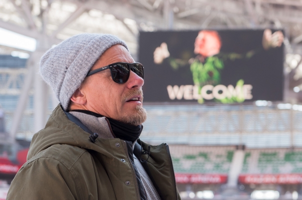 Петер Шмейхель на «Казань-Арене». Фото: instagram