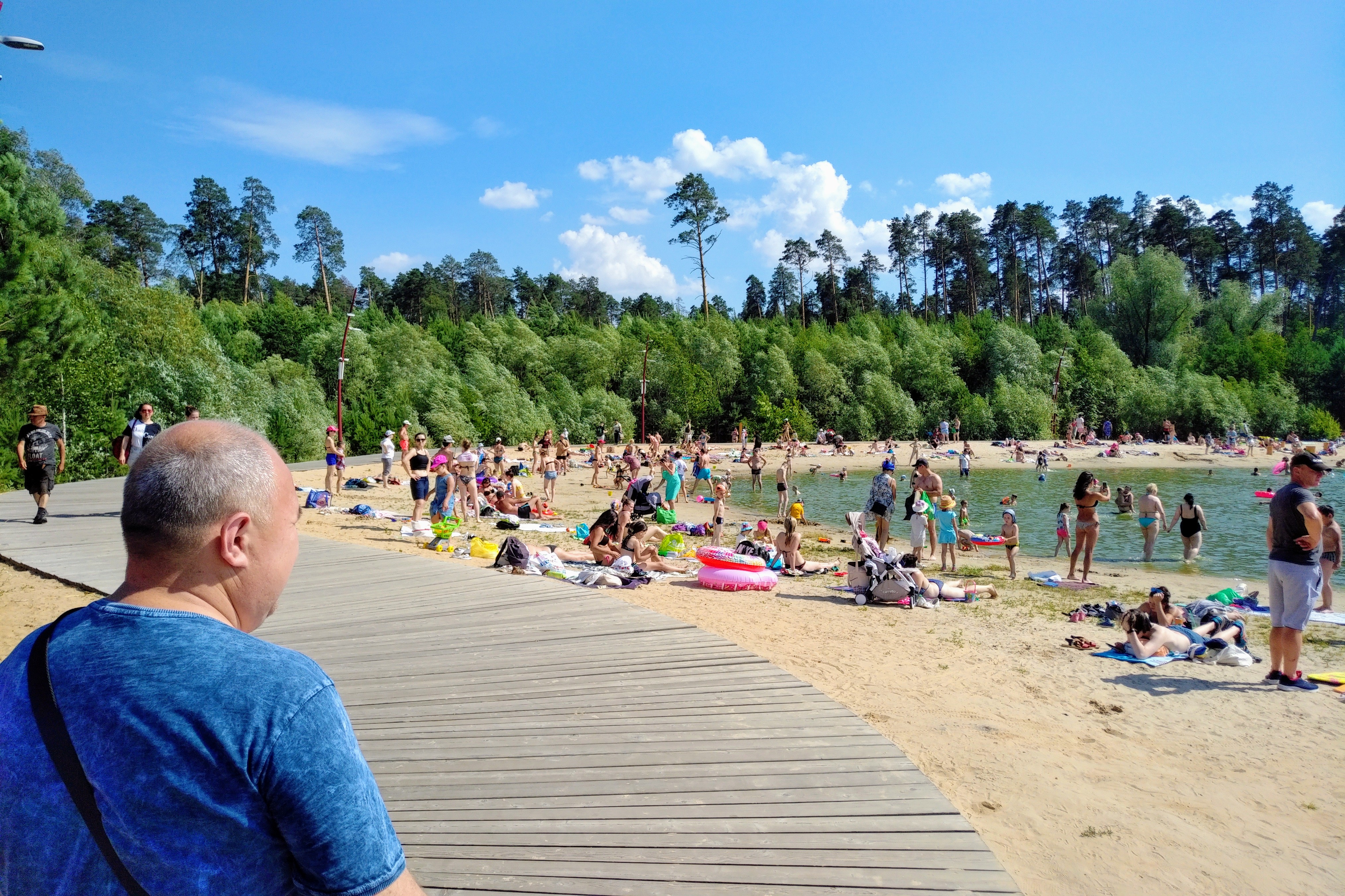 Хайкинг по территории лесопарка Лебяжье для глухих и слабослышащих