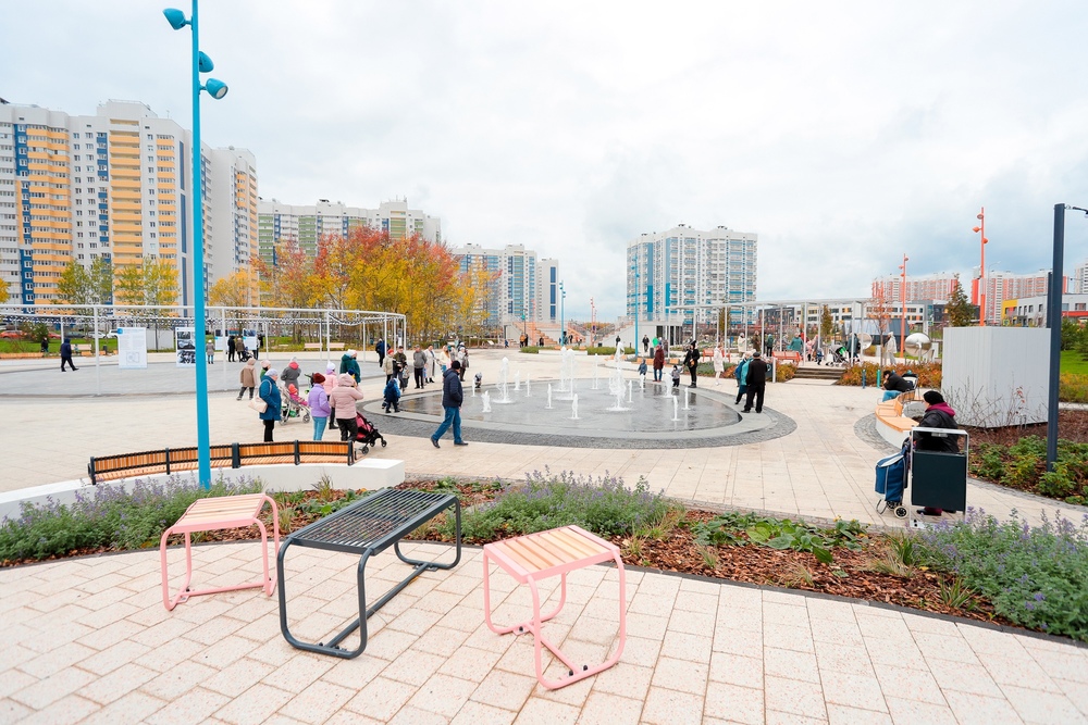 Как выглядит новый парк на берегу Ноксы в Казани: фото - Новости Казани и Татарс